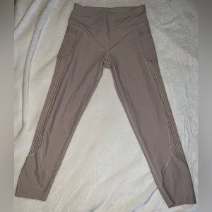 Size Large nude/ beige color workout leggings